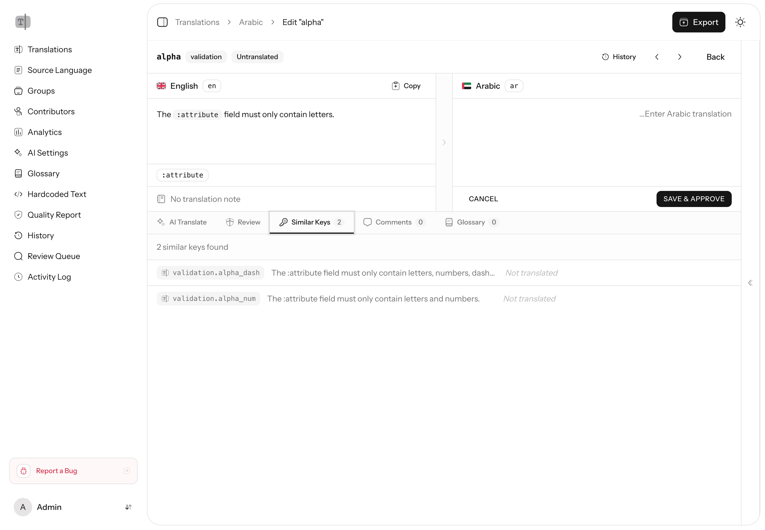 Translations v2 Release